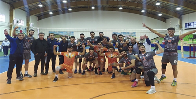 تیم والیبال سایپا در فینال قهرمانی باشگاه های برتر ایران