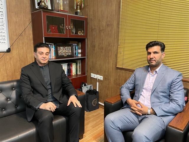 دیدار رییس فدراسیون هندبال کشور با محمد رحیمی سرپرست شرکت فرهنگی ورزشی سایپا
