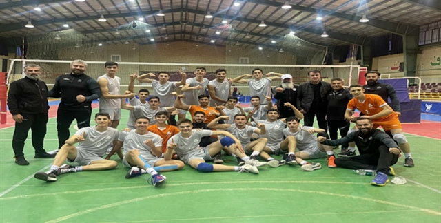 صعود والیبالیست های نوجوان سایپا به نیمه نهایی لیگ برتر